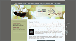 Desktop Screenshot of celebratewinefest.com